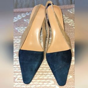 REJINA PYO suede slingbacks 35